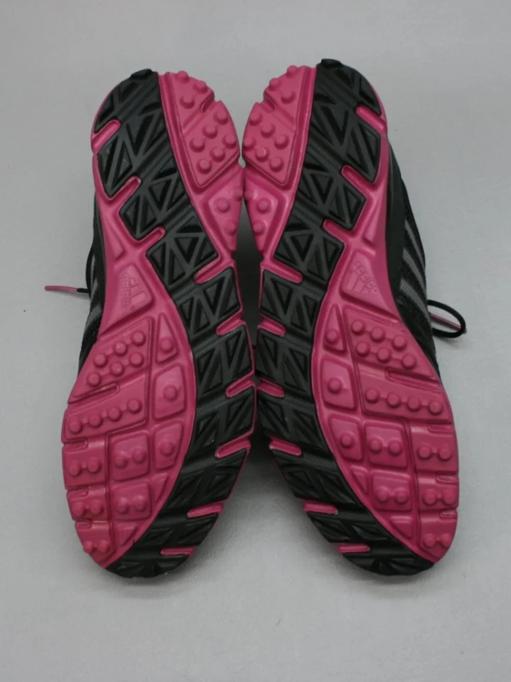 Adidas Ladies 11 Adistar Climacool Black Pink Spikeless Golf Shoes Lace Sneakers - Picture 9 of 12